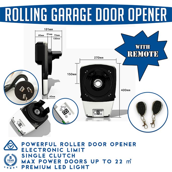 1000n Domestic Roller Door Opener, Is There A Garage Door Opener For Roll Up Doors
